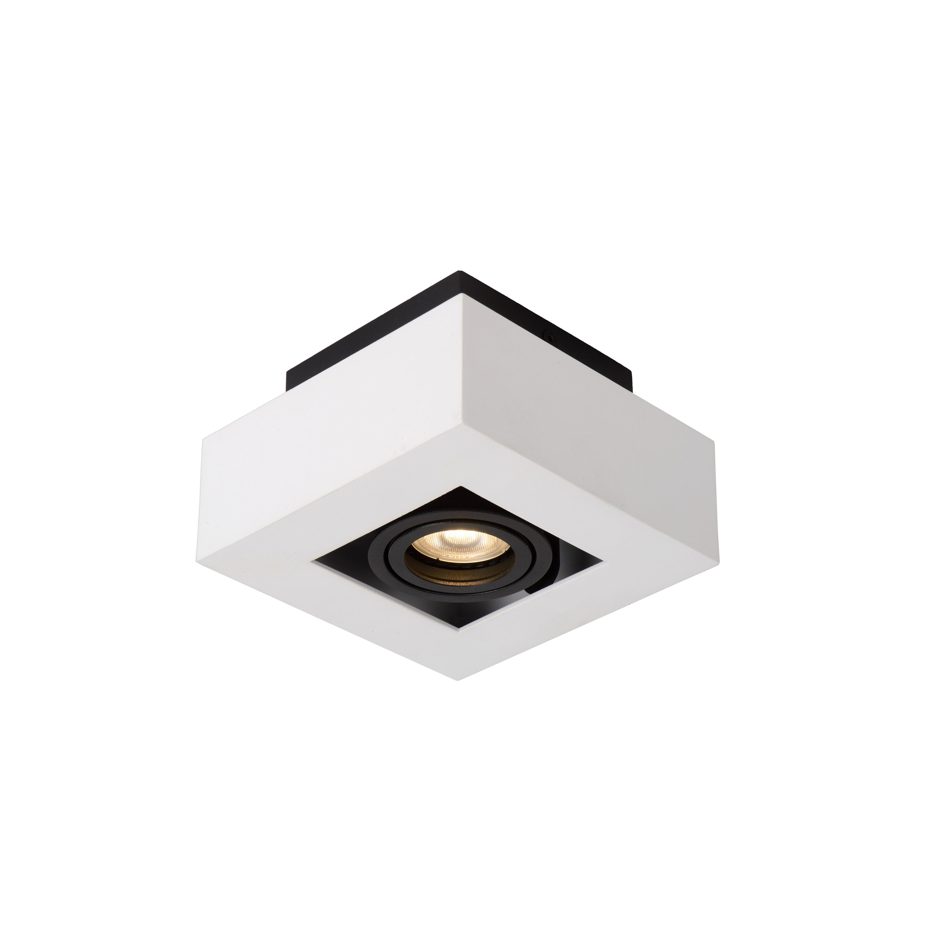 Lucide XIRAX Plafondspot - Wit - 1 x GU10