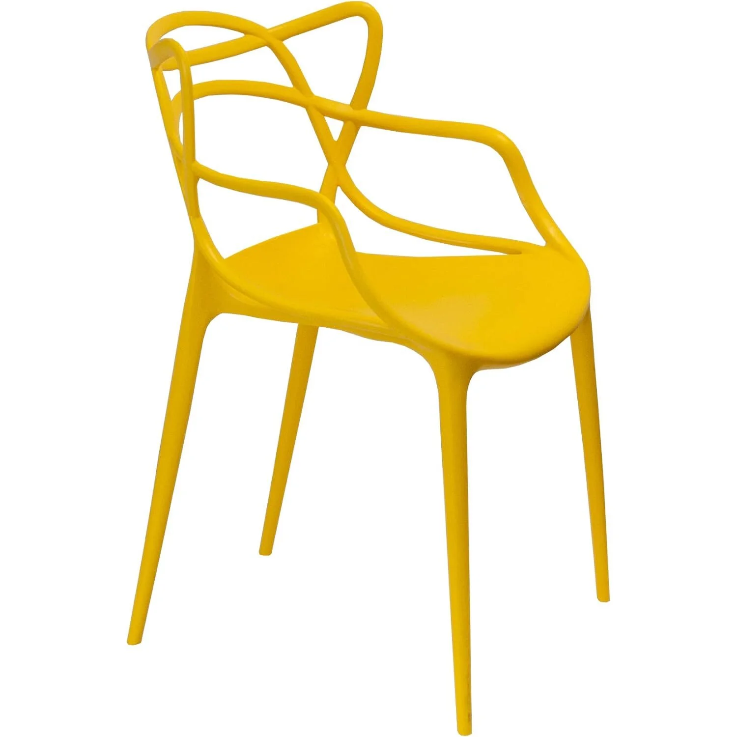Loop Chair 2-pack, Yellow - Image 2