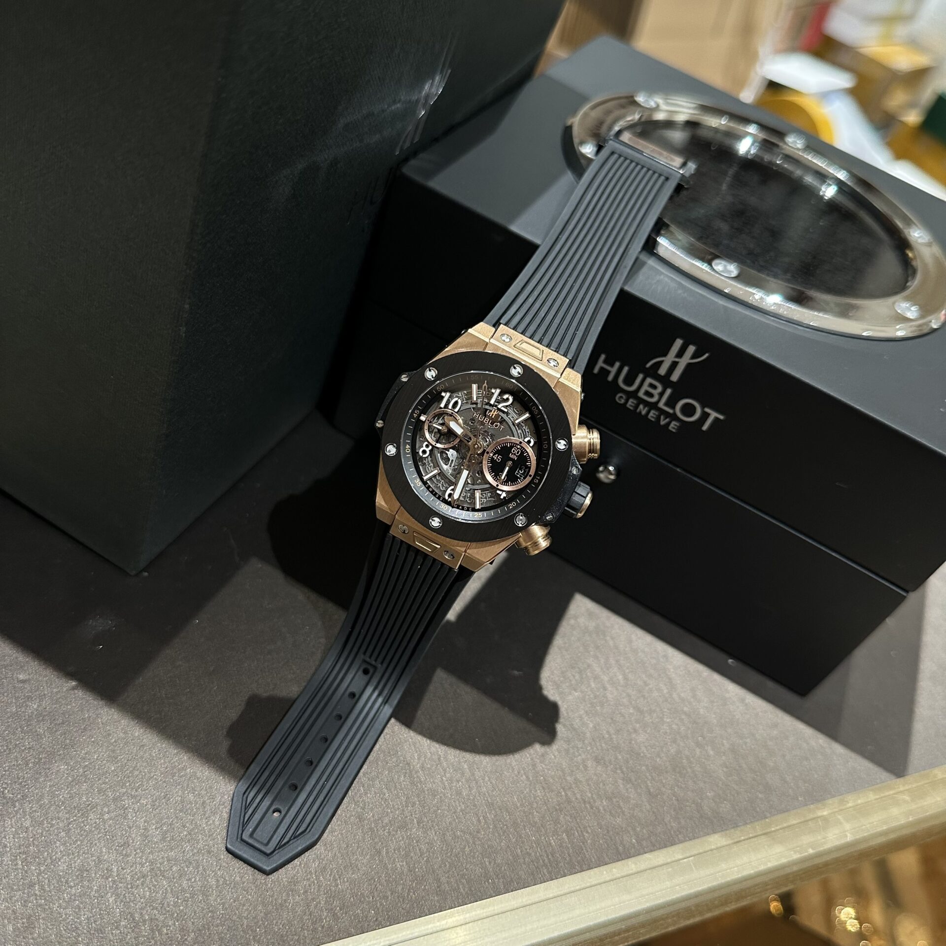 Hublot Replica 1:1 Watch Big Bang Unico Demi King Gold BBF 42mm - Elite Watch Atelier