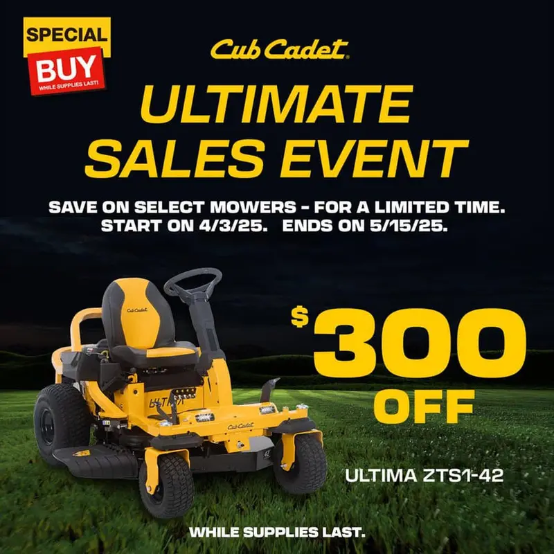 Cub Cadet Ultima ZTS1 Zero-Turn Mower, 42-Inch Fabricated Deck, 22-HP Kohler Engine - Image 6 Cub Cadet Ultima ZTS1 Zero-Turn Mower, 42-Inch Fabricated Deck, 22-HP Kohler Engine - Image 6