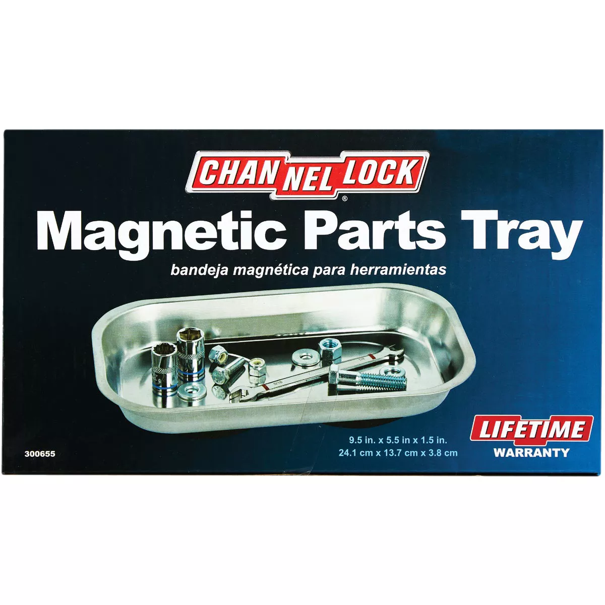 Channellock 9.5 In. Stainless Steel Magnetic Parts Tray