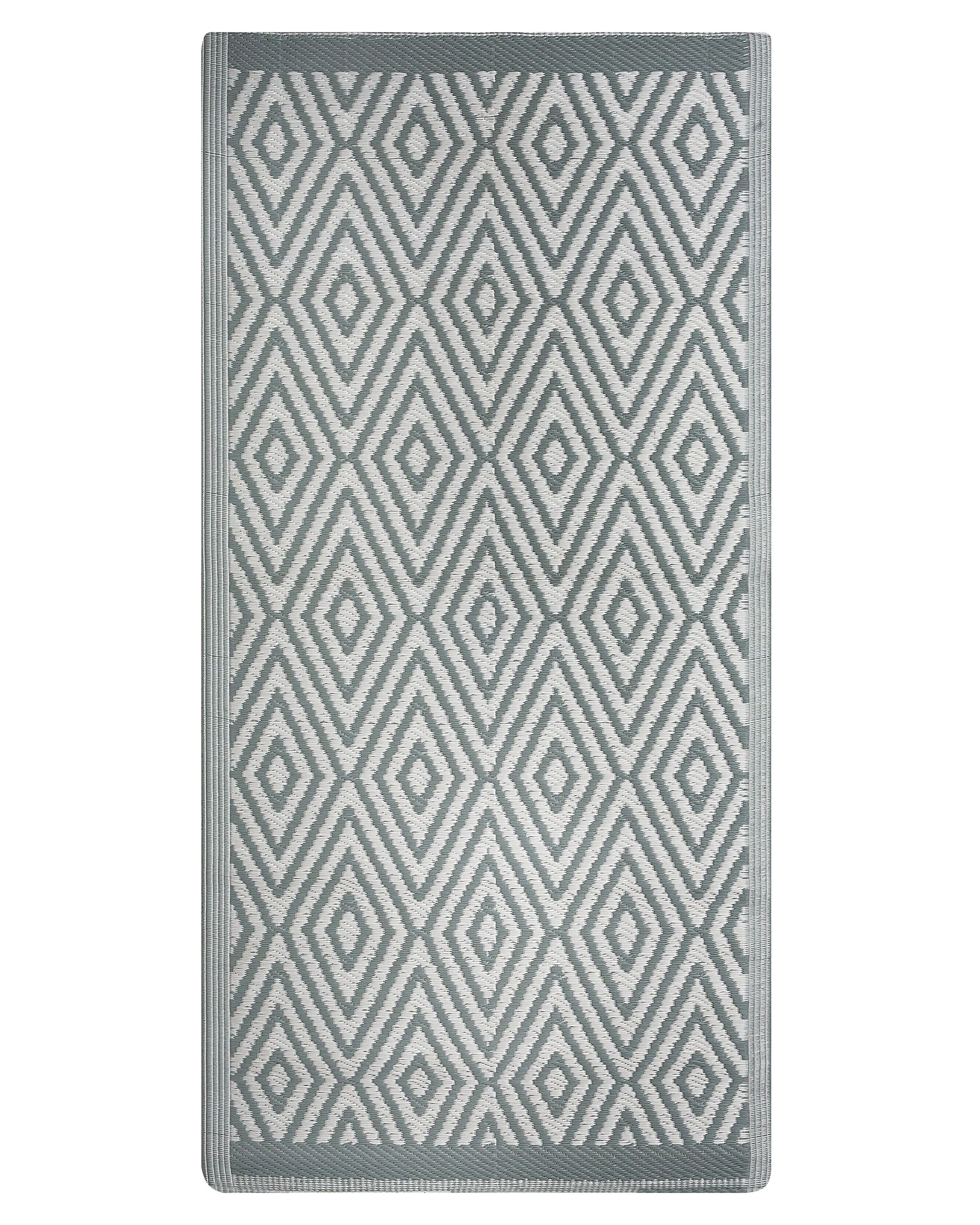 Outdoor Rug SIKAR Light Green 90 x 150 cm