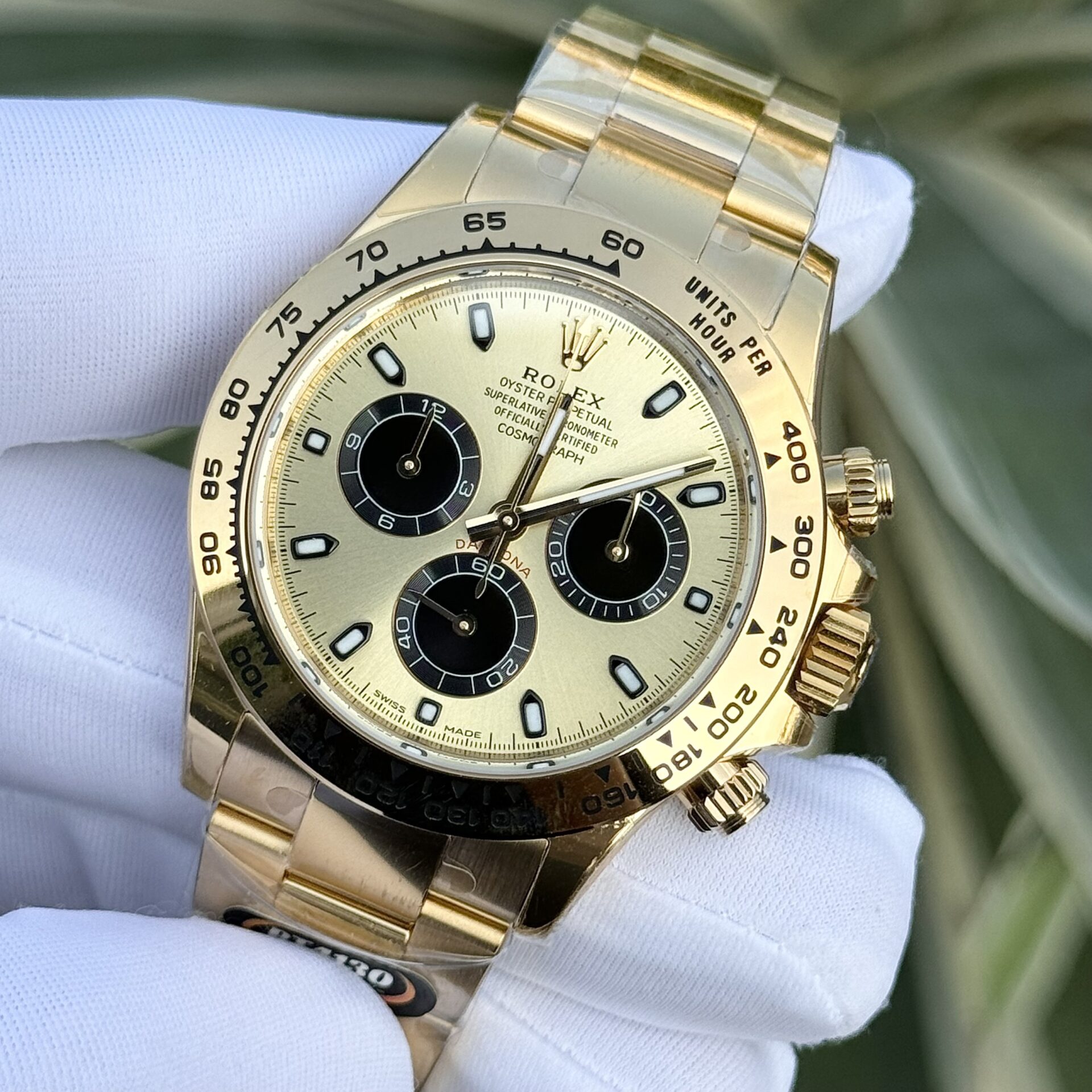 Rolex Daytona 116508 Replica Watch Yellow BT Factory 40mm - Elite Watch Atelier