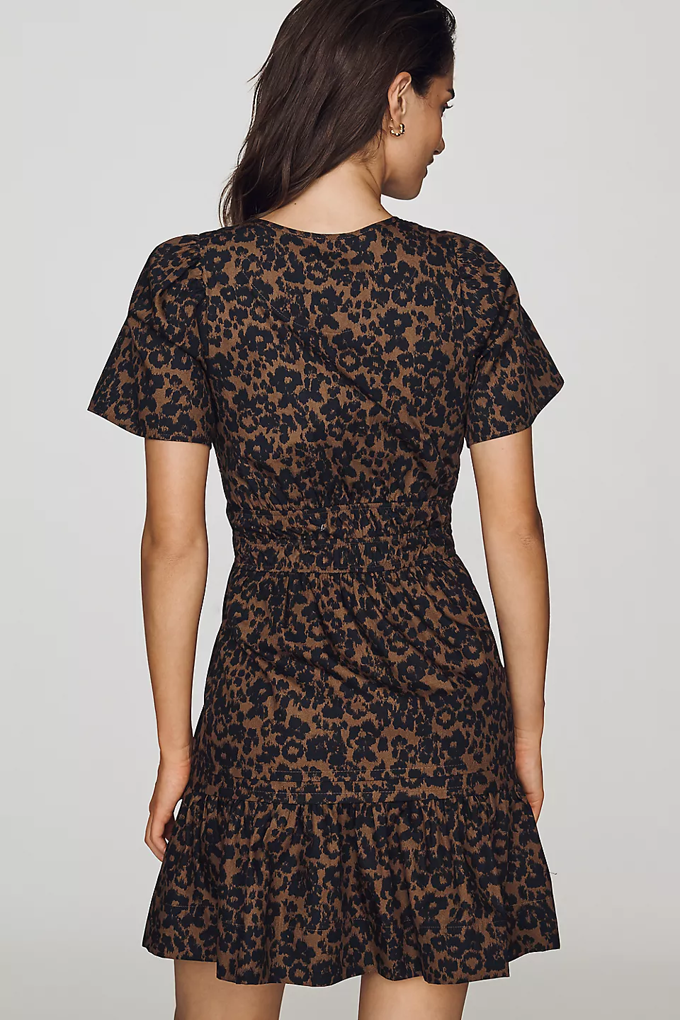 Somerset Mini Dress - Cheetah