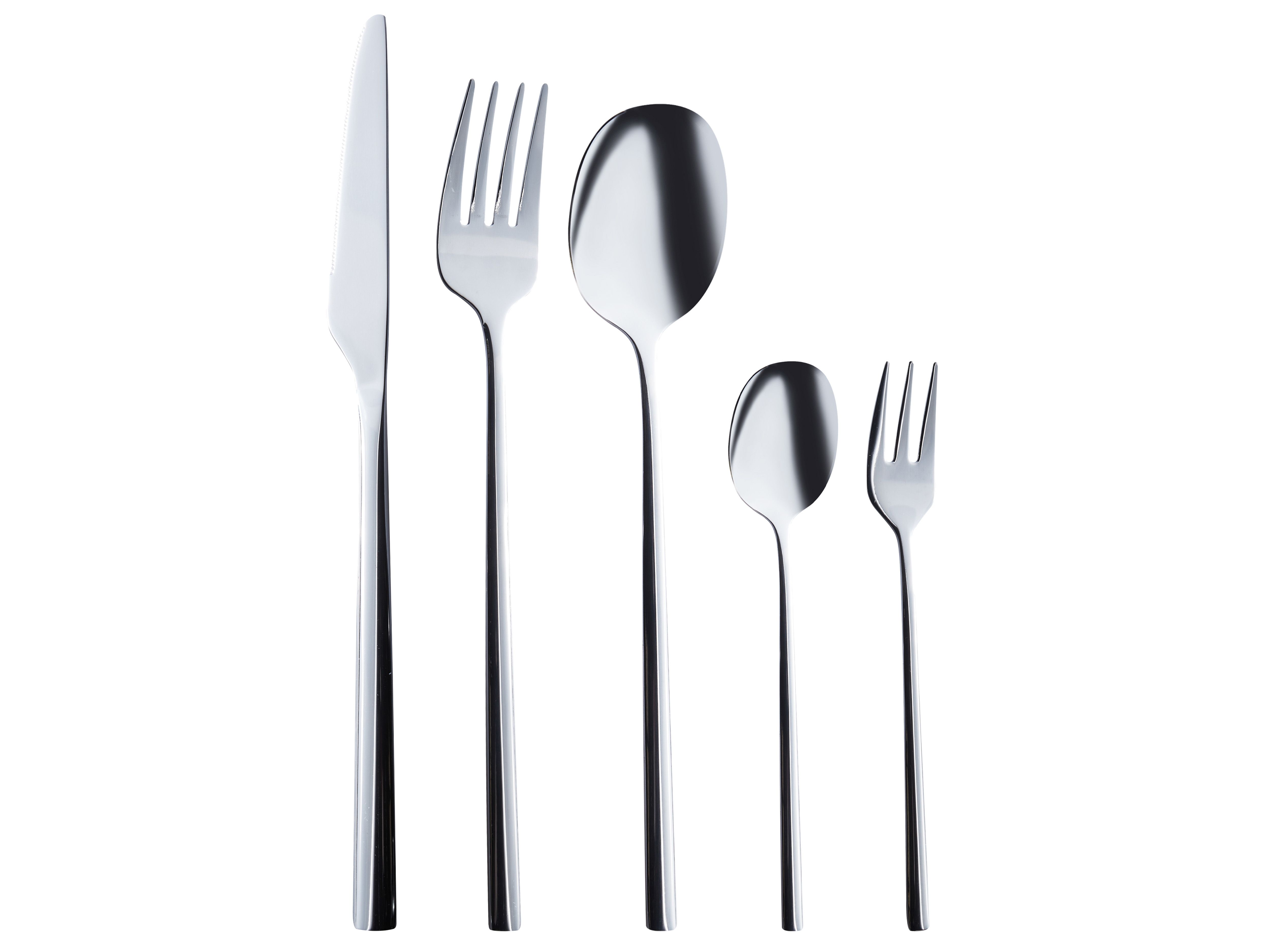 30 Piece Cutlery Set FREGOLA Silver