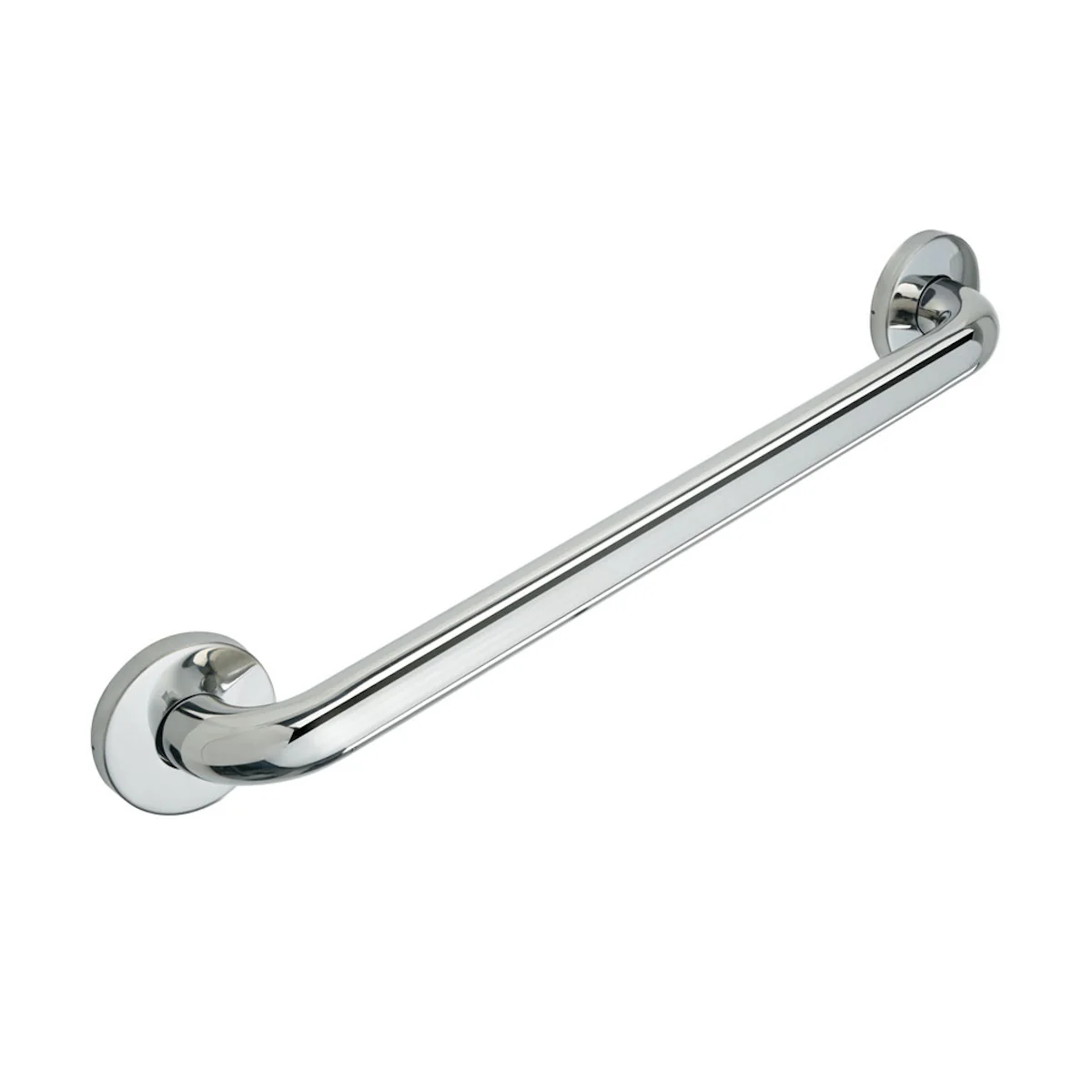 18 Inch Stainless Steel Designer Grab Bars for Shower in Brushed Satin or Polished Finish - Abilene Artificial Limb