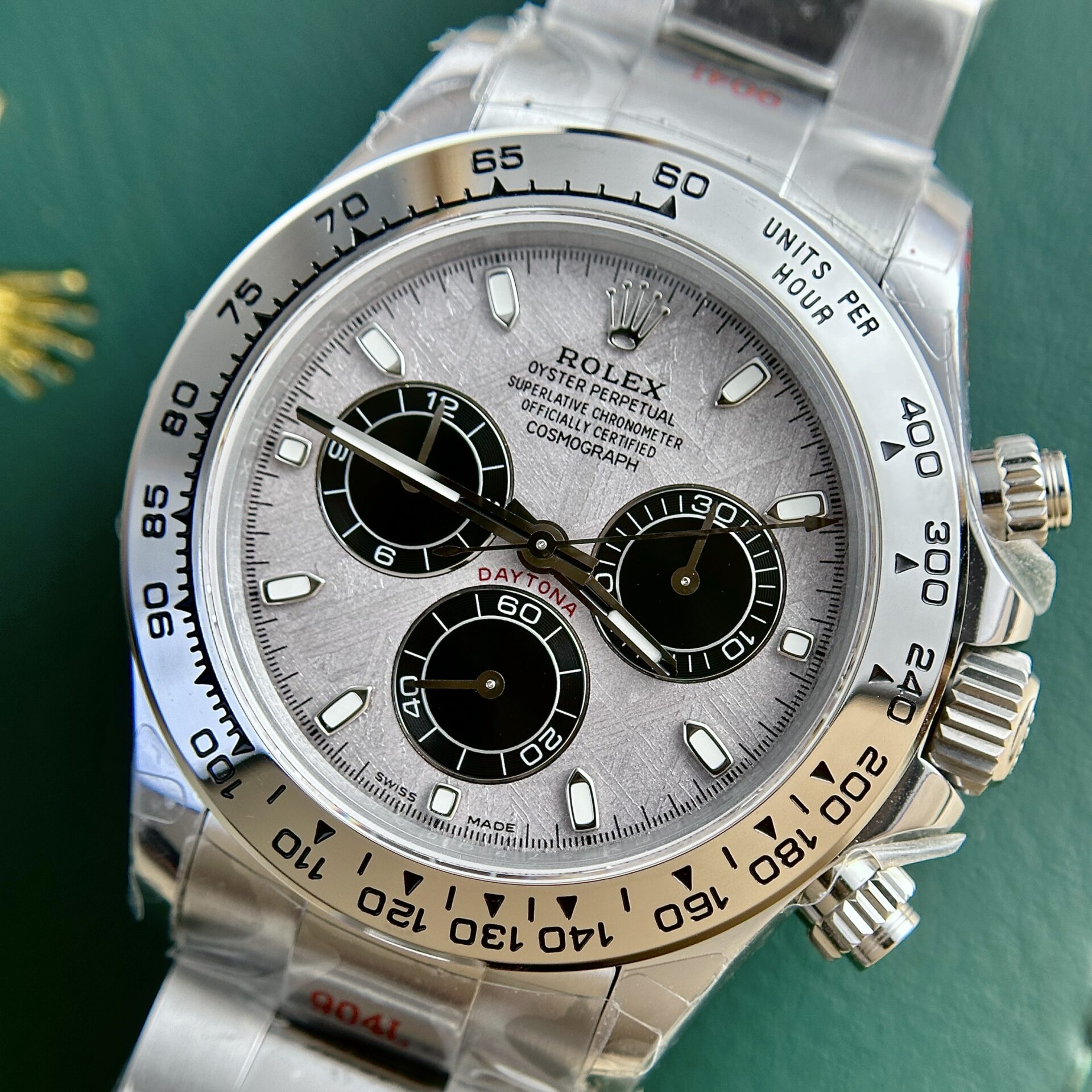 Rolex Cosmograph Daytona 116509 Replica Watch Refined Meteorite Dial 40mm - Top club