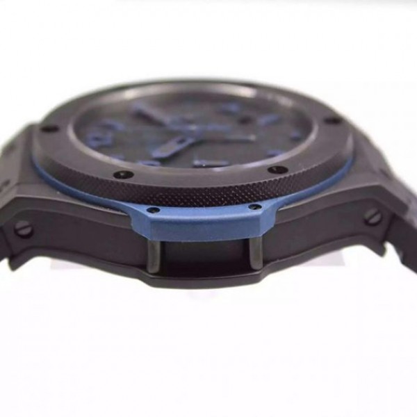 Replica Hublot Big Bang Full Ceramic Evolution Blue Magicb Gummy Strap HUB4104 - Top club