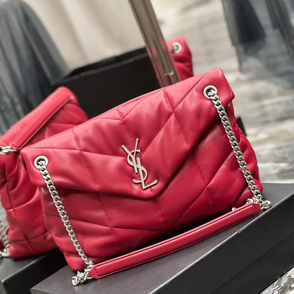 YSL Puffer Medium Chain Bag1:1High-quality replica