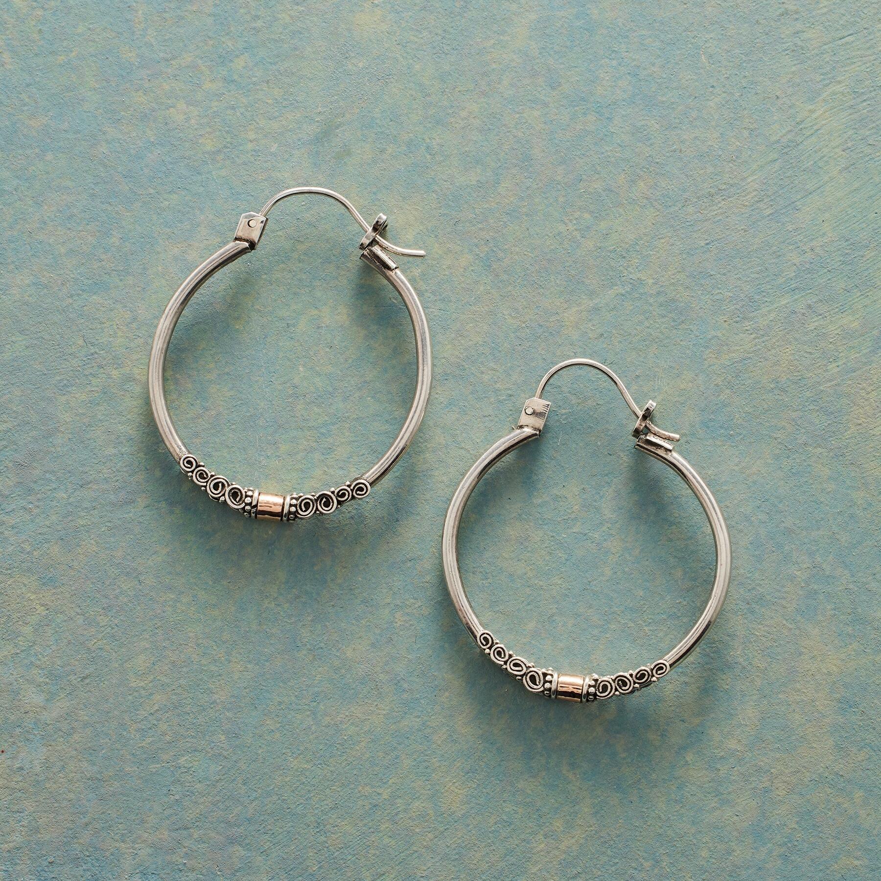 Sun And Surf Hoop Earrings - Sundance Clothing