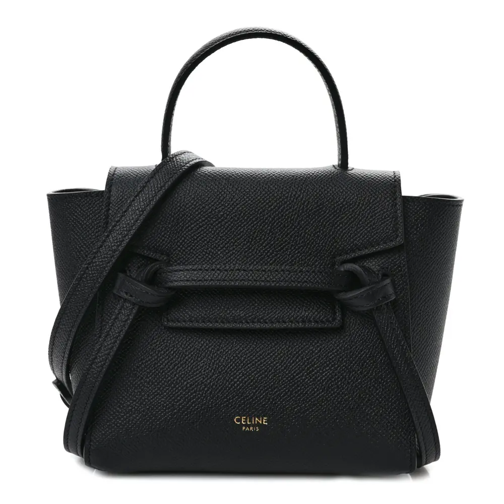 Black Grained Calfskin Celine Pico – Stunning Superfake Handbag
