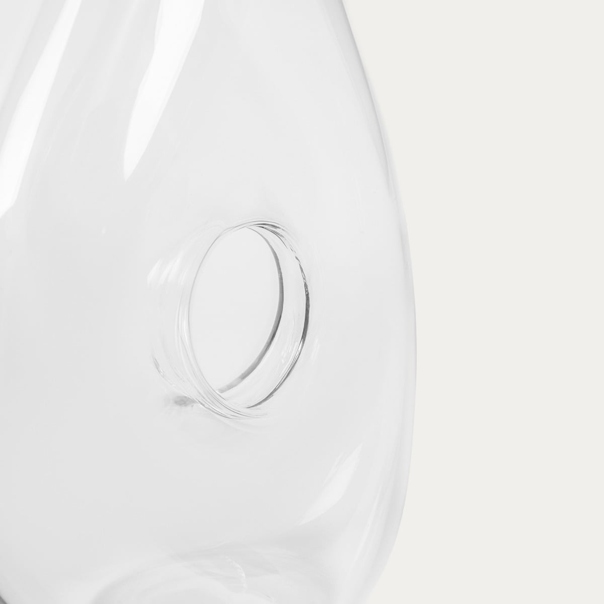 Karafka GLASSY z dziurką 1,2 l