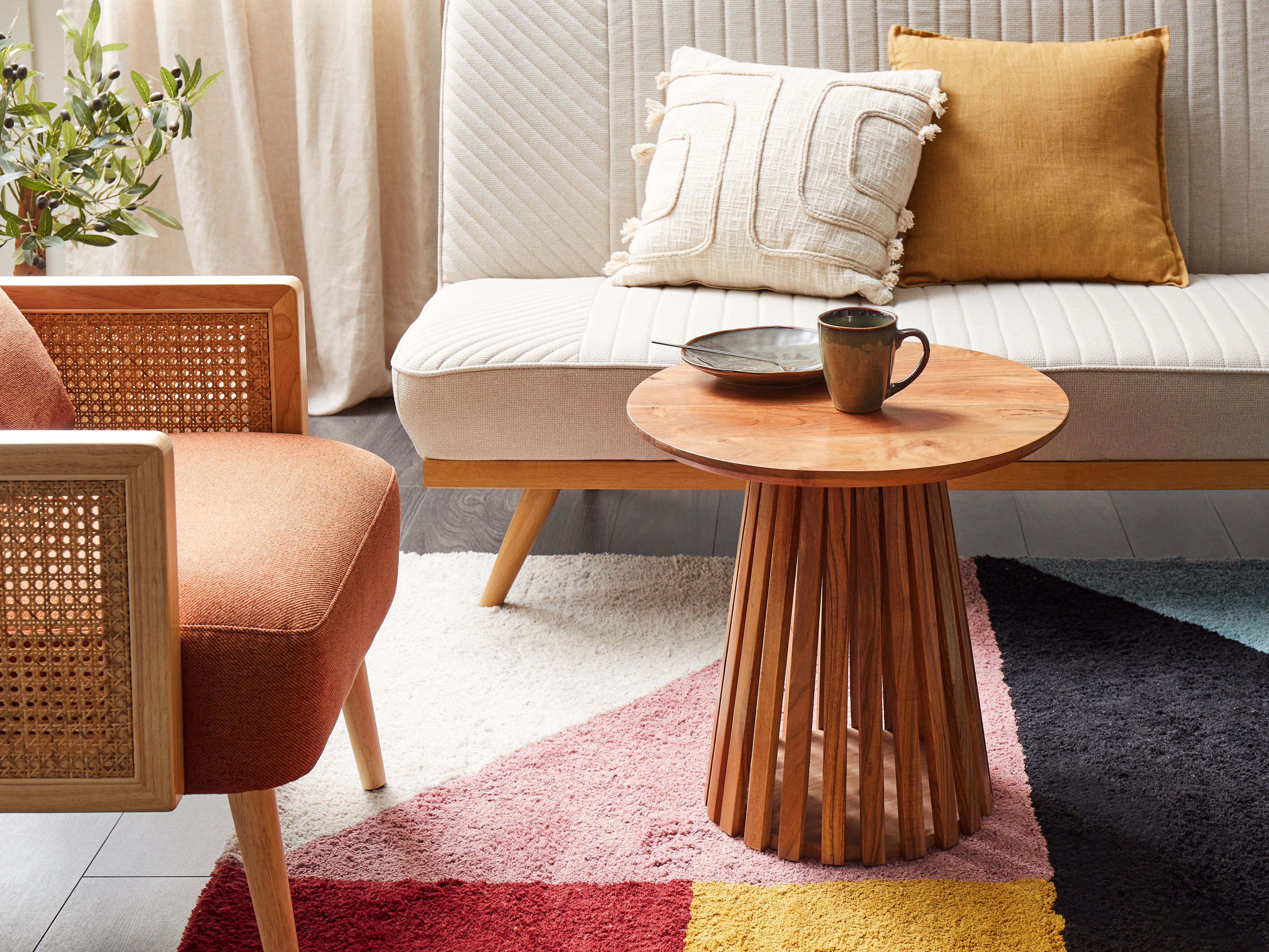 Coffee Table MESILLA Acacia Wood Brown