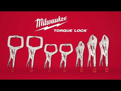 Milwaukee Torque Lock 11 In. Locking C-Clamp with Swivel Jaws