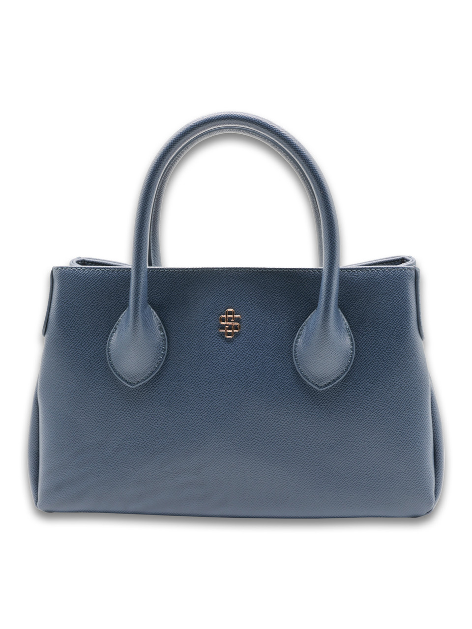 0126-BAG-LTHR-VGN-CRS-HDL-NAVY - Simply Southern Outlet