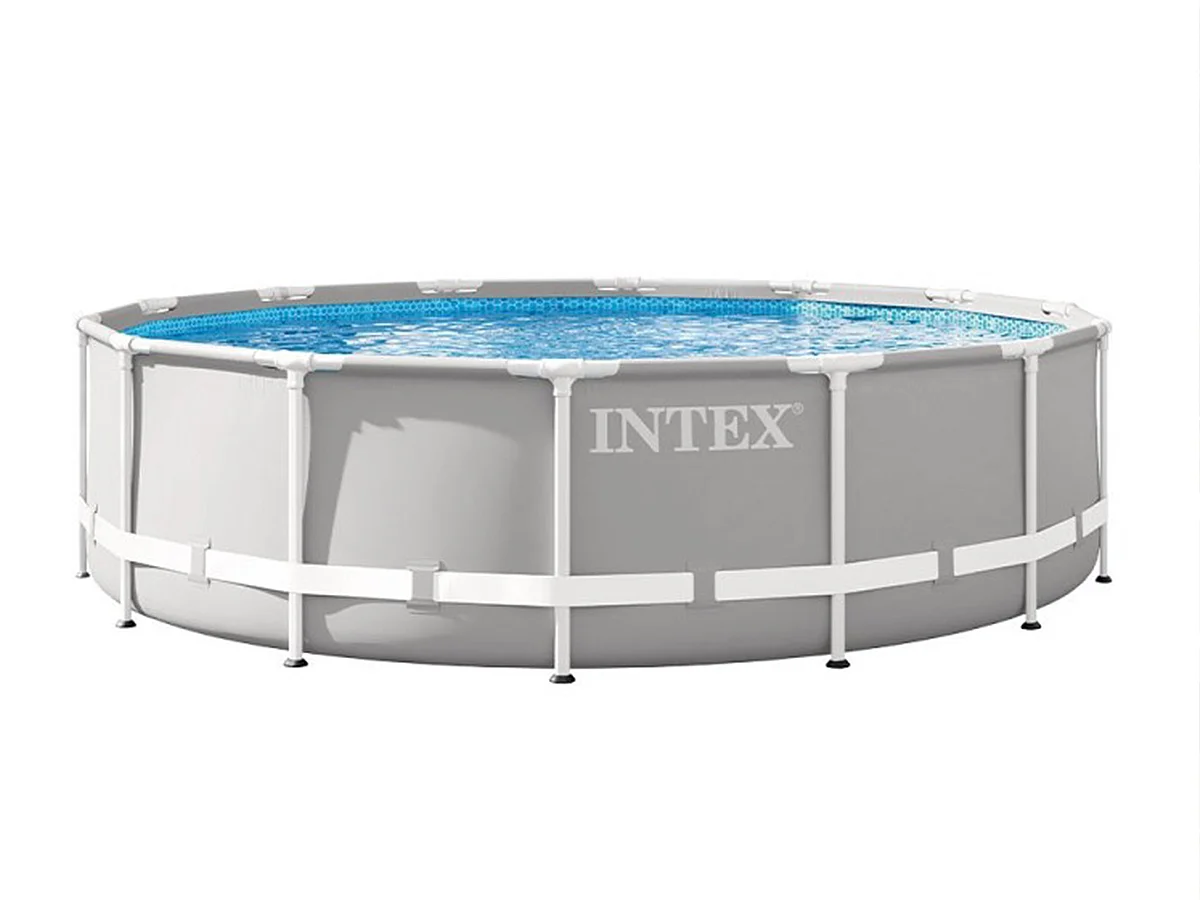 Piscine tubulaire ronde Intex Prism Frame 4,57 x 1,07 m