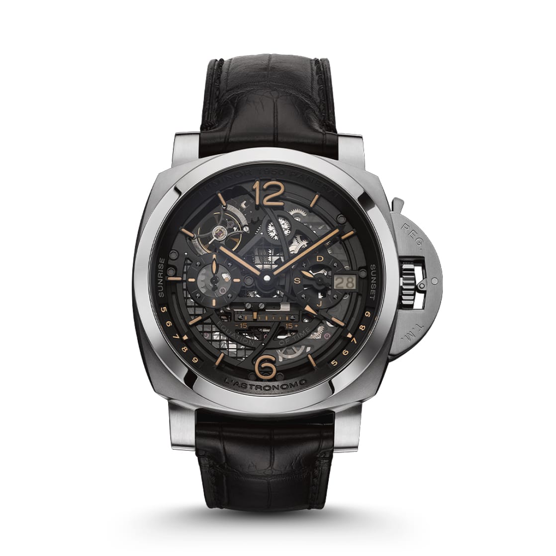 Replica Watches Panerai Luminor Tourbillon Moon Phases Equation of Time GMT �?LAstronomo 50mm PAM00920(1:1 replica) - Top club