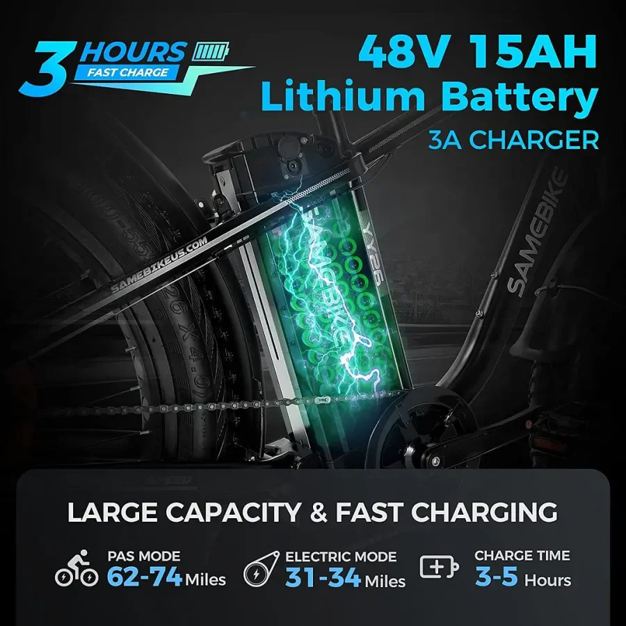 🔥Clearance Sale🔥✨Outdoor electric bike with 48V / 15Ah lithium battery✨ - Image 7