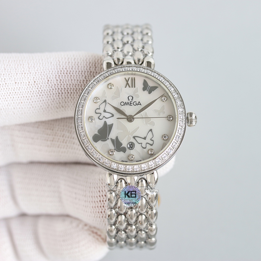 Omega new women's watch(1:1 replica) - Top club