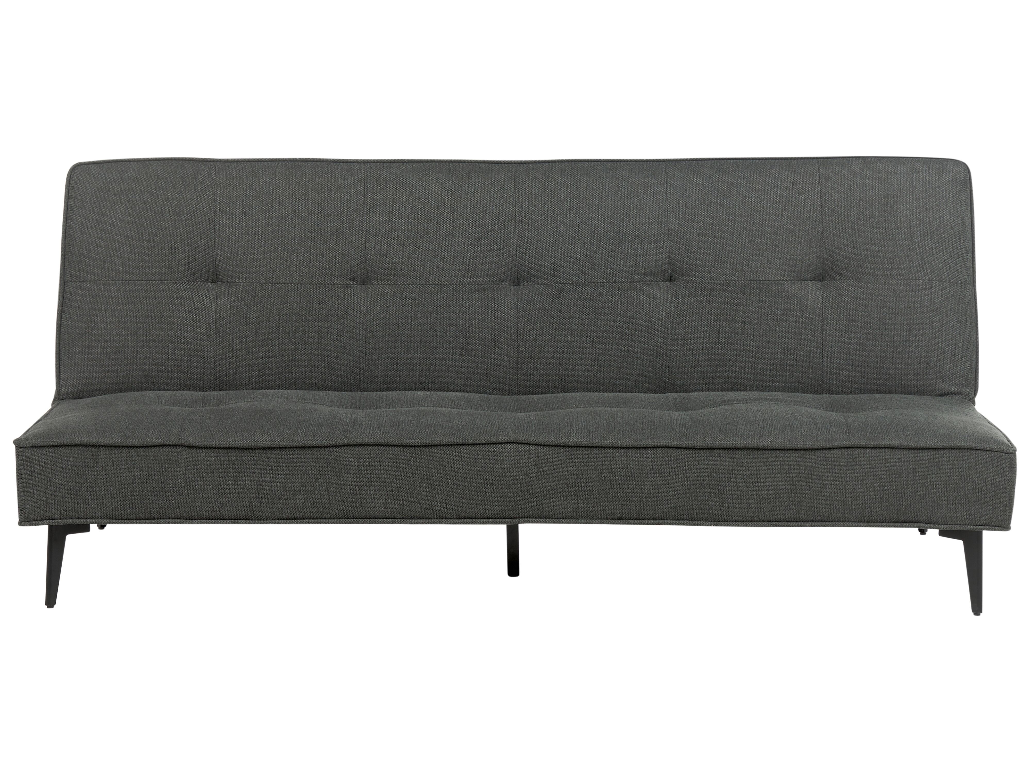 Sofa Bed 3 Seater ESSVIK Fabric Dark Grey