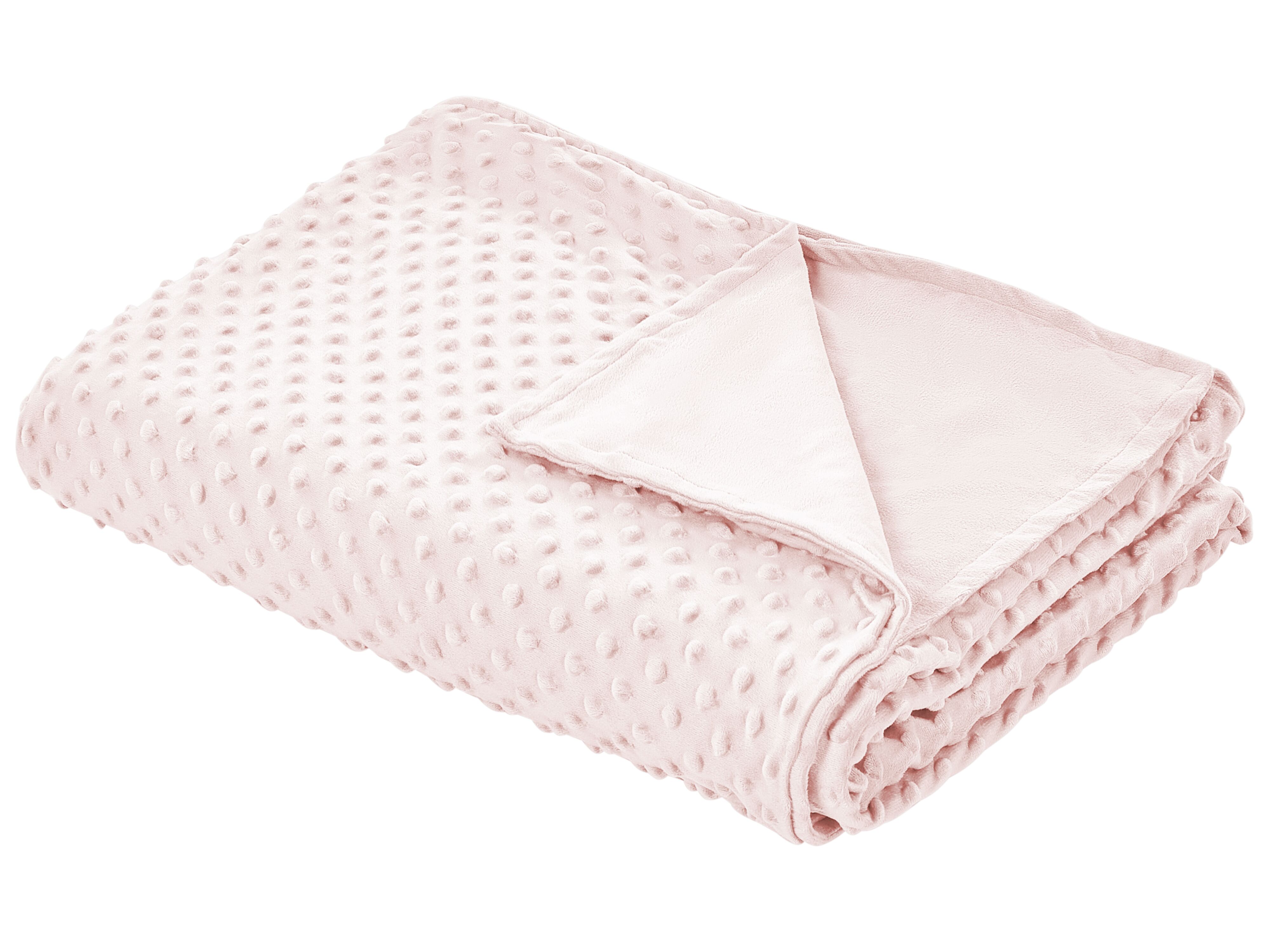 Weighted Blanket Cover 800 CALLISTO 120 x 180 cm Pastel Pink