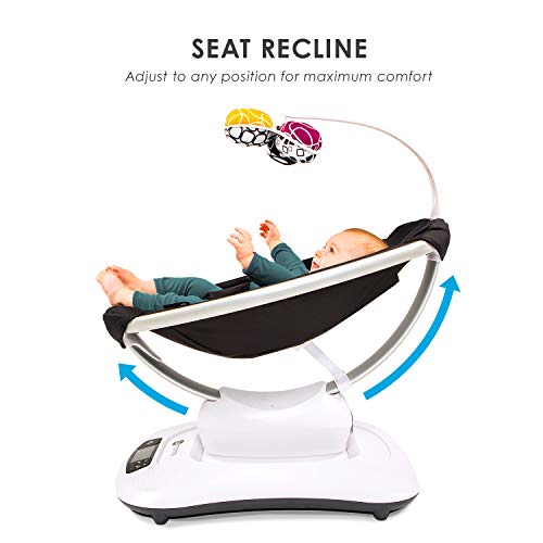4moms® mamaRoo 4 Multi-MotionTM Baby Swing, Bluetooth Baby Rocker with 5 Unique Motions - Image 4