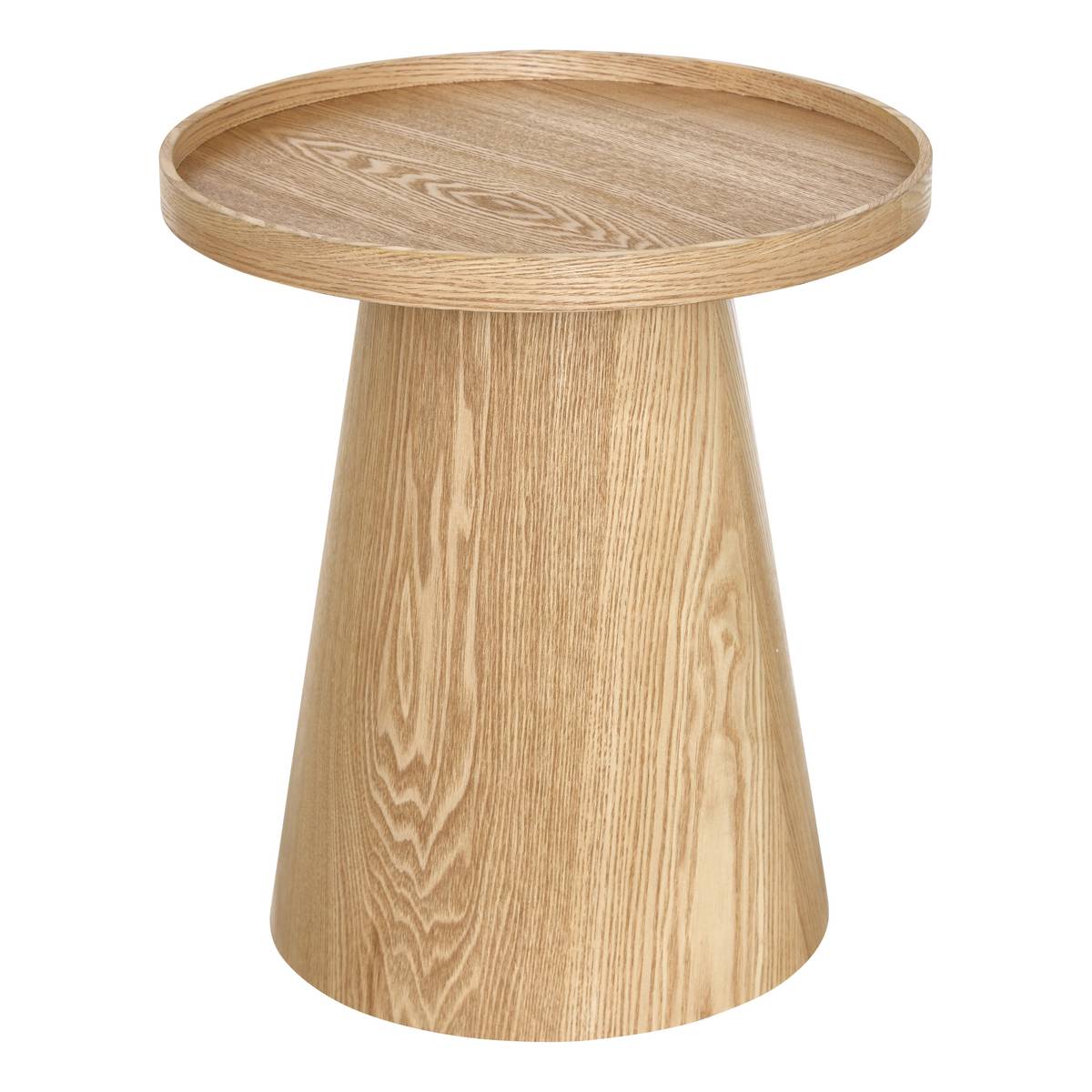 Side Table "Hercyna" Beige, &Oslash; 45 cm