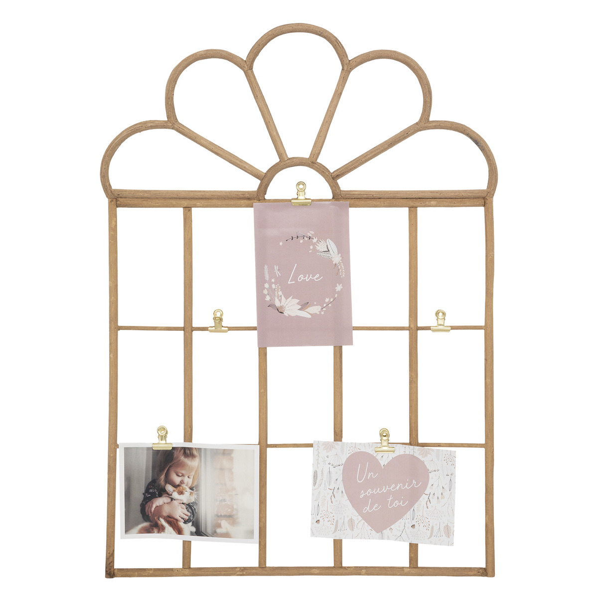 Kids photo holder Rattan, 40x57 cm