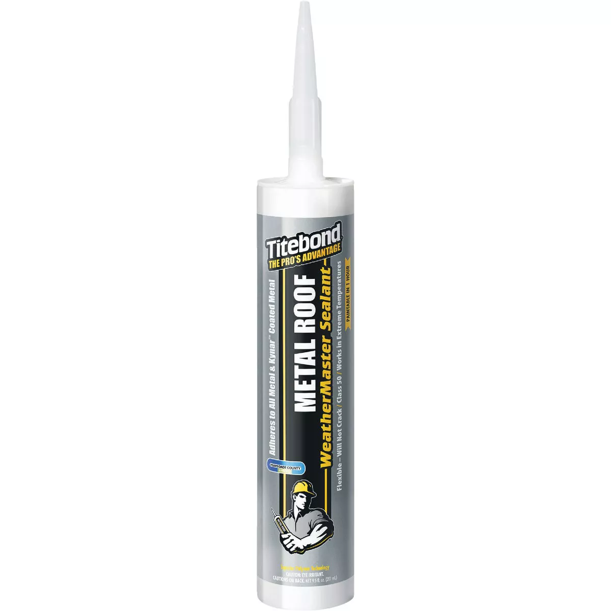 TiteBond Weathermaster 10 Oz. Transparent Metal Roof Sealant