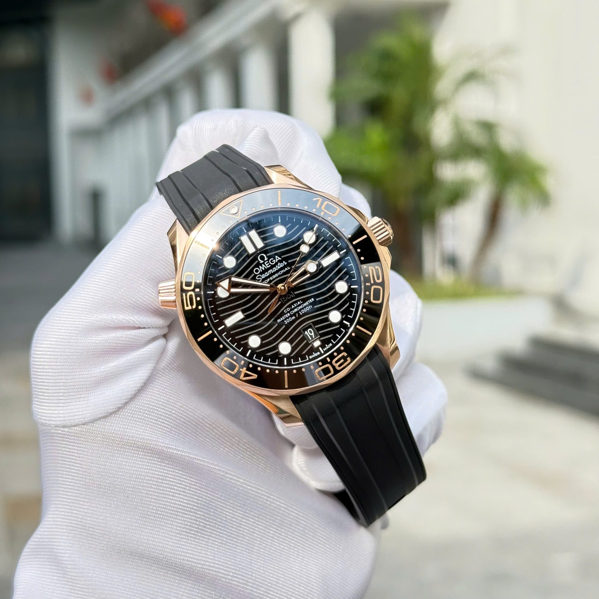 Omega High End Watch Replicas Seamaster Diver 300M Sedna? Black Rubber Strap VS Factory 42mm - Top club