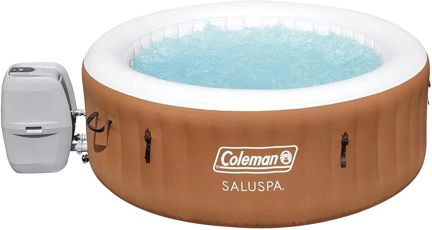 2-4 Person Inflatable Hot Tub With 120 Air Jets And Insulated Cover - Image 10 2-4 Person Inflatable Hot Tub With 120 Air Jets And Insulated Cover - Image 10
