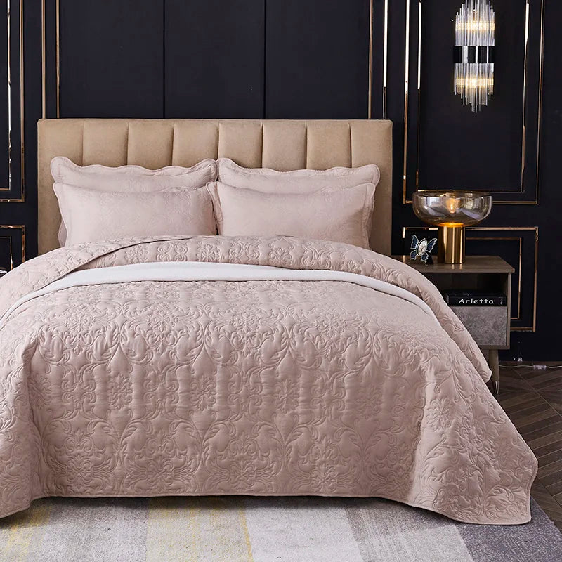 ElegantTouch - Wit Geïmpregneerd Katoenen Quilt