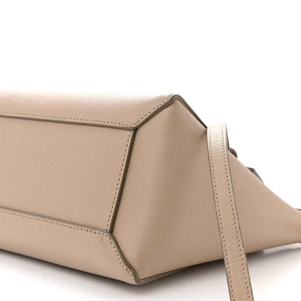 Shop Mirror Quality Celine Micro Belt Bag Replicas in Light Taupe1:1High-quality replica
