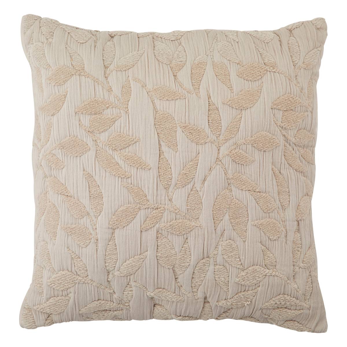Jacquard patterned cushion "Lehto" Cotton, Linen, 50x50 cm