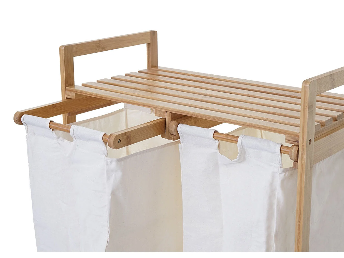 Panier à linge trieur bambou marron 64 x 33 x 74 cm 04_0001293