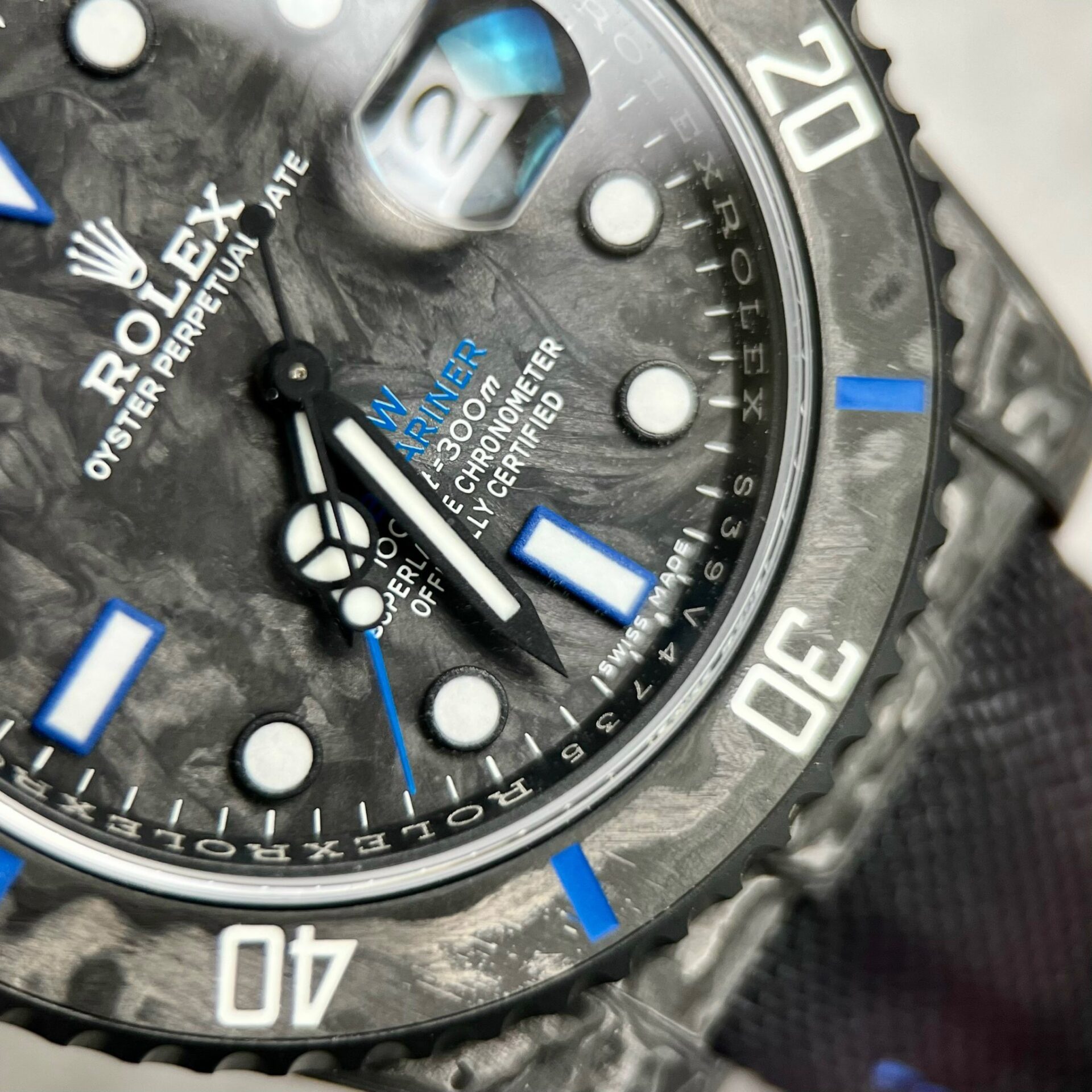 Rolex GMT-Master II Diw Replica 1:1 Watch Carbon Ultra Light 40mm - Top club