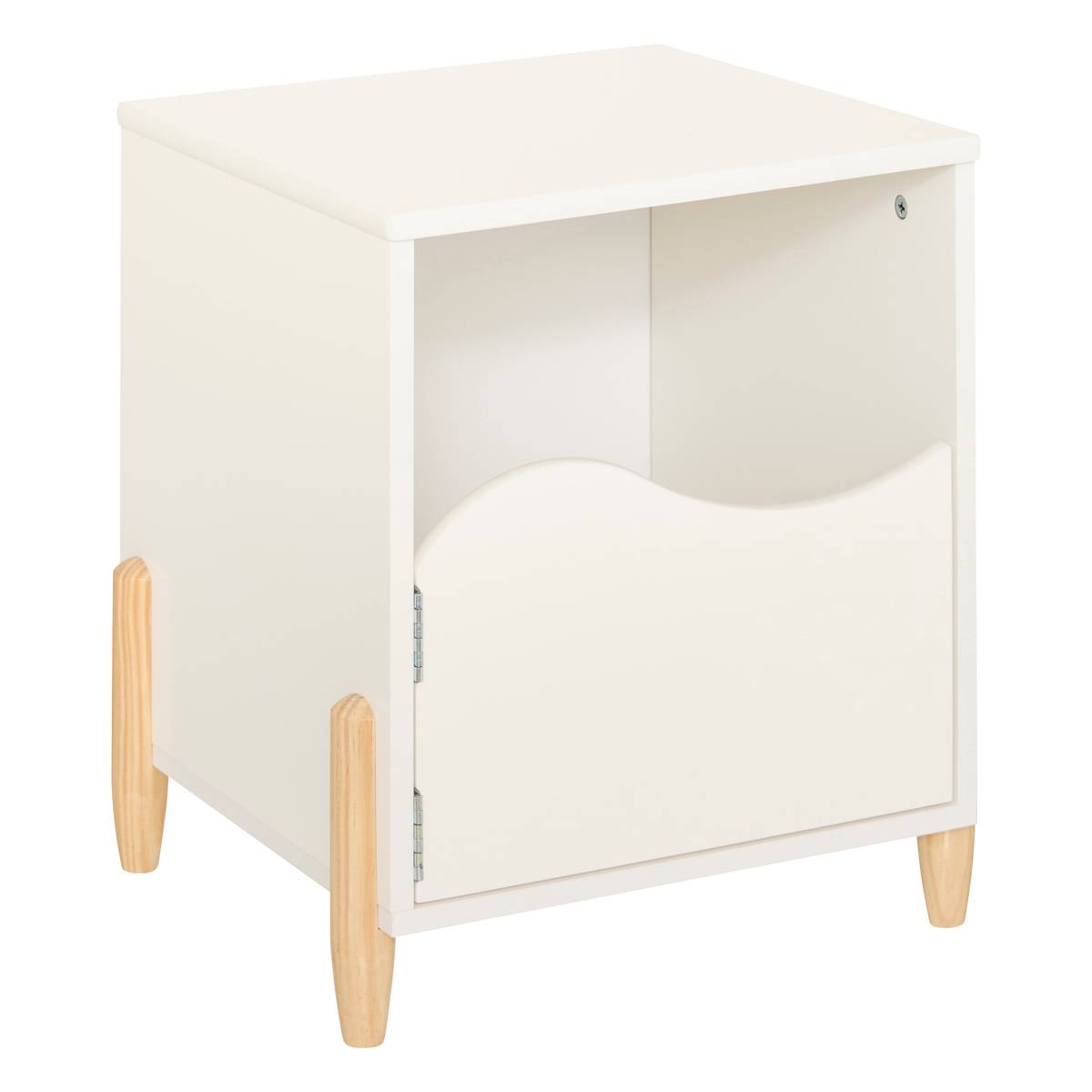 Children's Nightstand "Gentleness" White, 35.5x40 cm