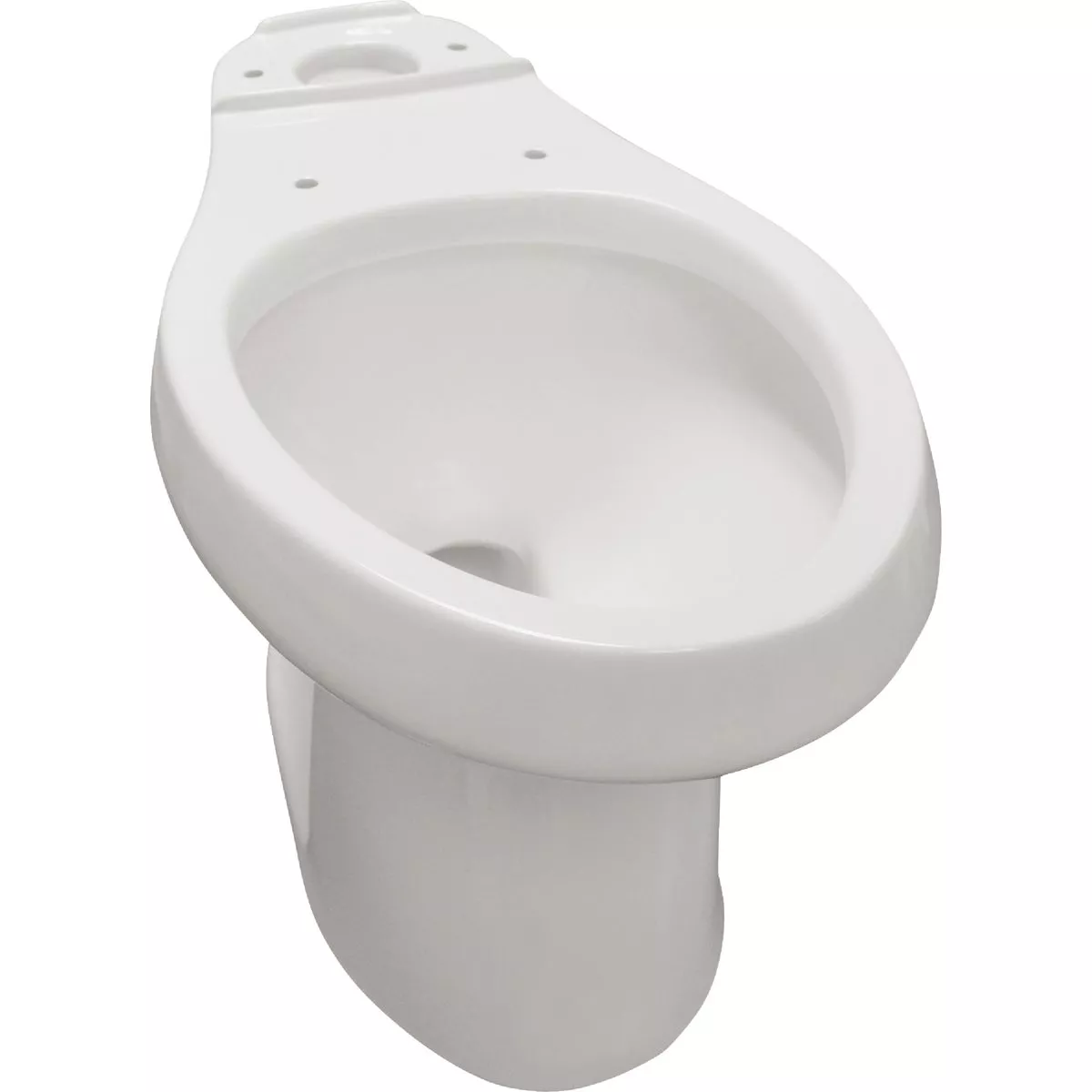 Compass Manufacturing Freeport White Elongated 1.28 GPF 17 In. Grab-N-Go Toilet Bowl