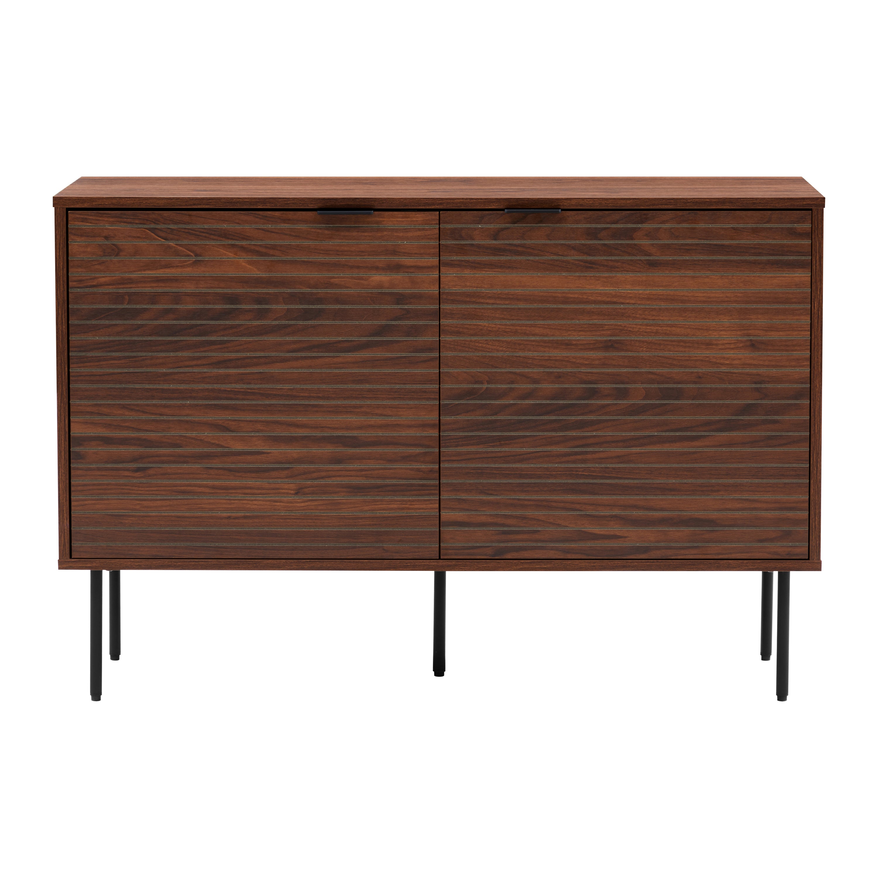 Blokker Tier Dressoir - Walnut
