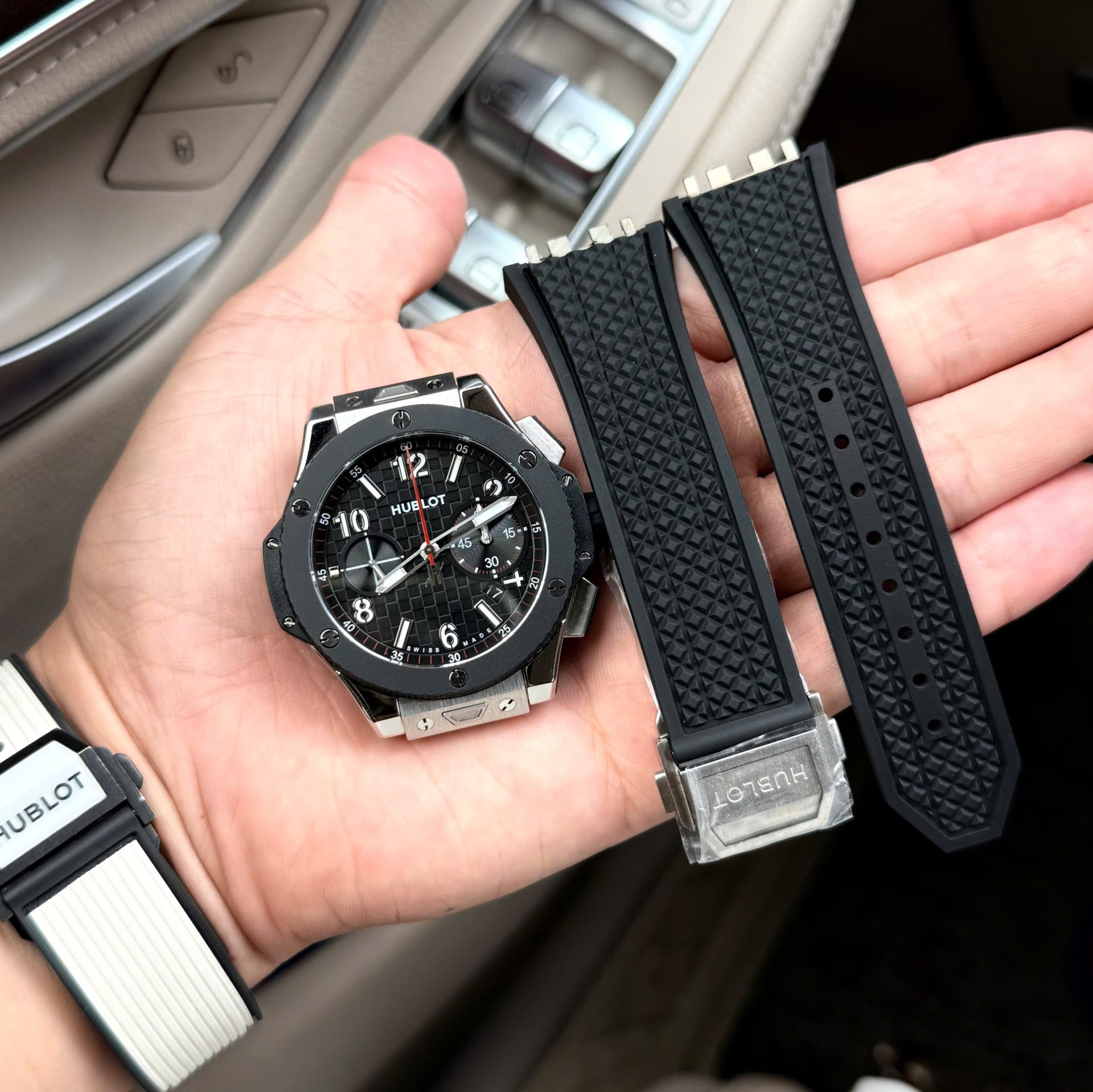 Hublot Best Replica Watches Big Bang 20th Anniversary Titanium Ceramic Men s BBA Factory 43mm - Elite Watch Atelier