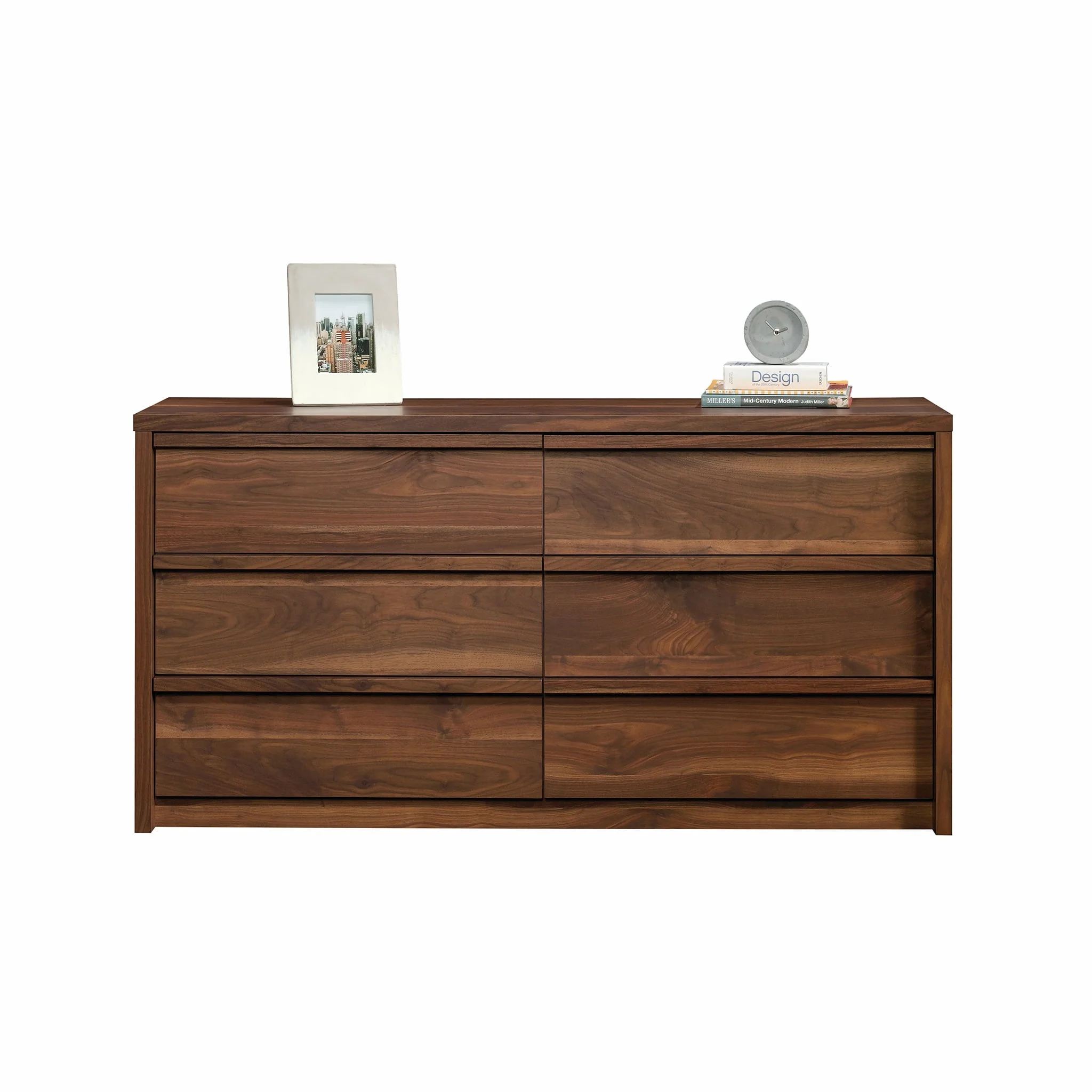 Better Homes and Gardens Montclair 6-Drawer Dresser, Vintage Walnut Finish - Image 15