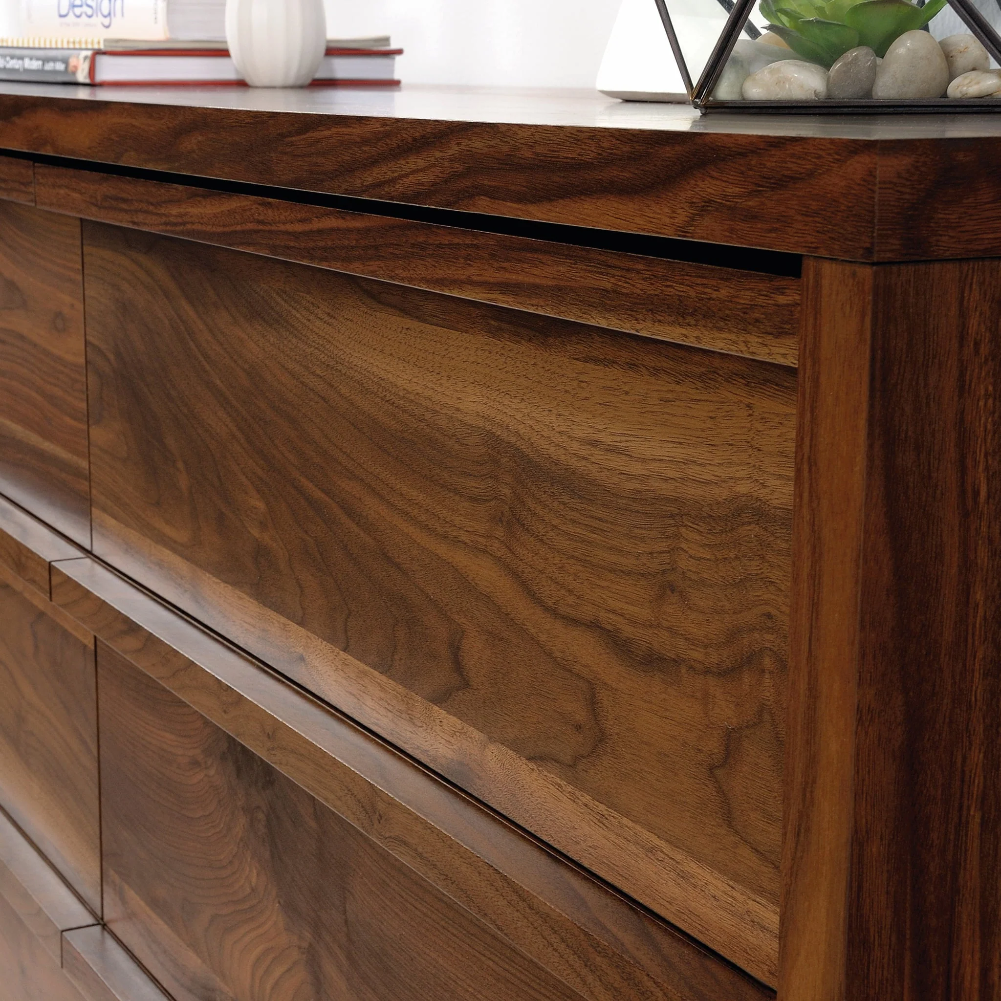 Better Homes and Gardens Montclair 6-Drawer Dresser, Vintage Walnut Finish - Image 20