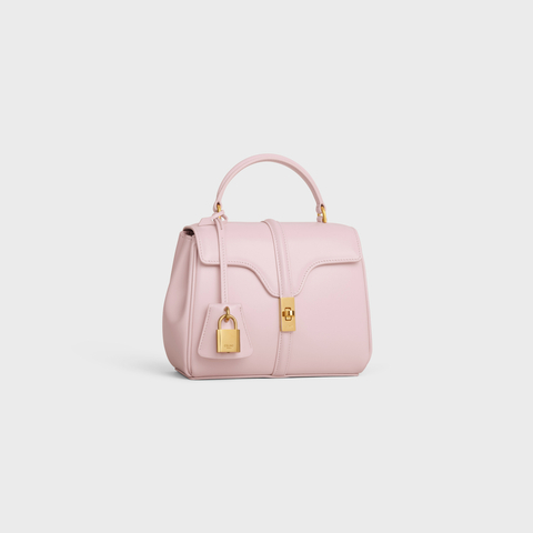 Replicate MINI 16 IN SATINATED CALFSKIN PASTEL PINK(1:1 replica)1:1High-quality replica