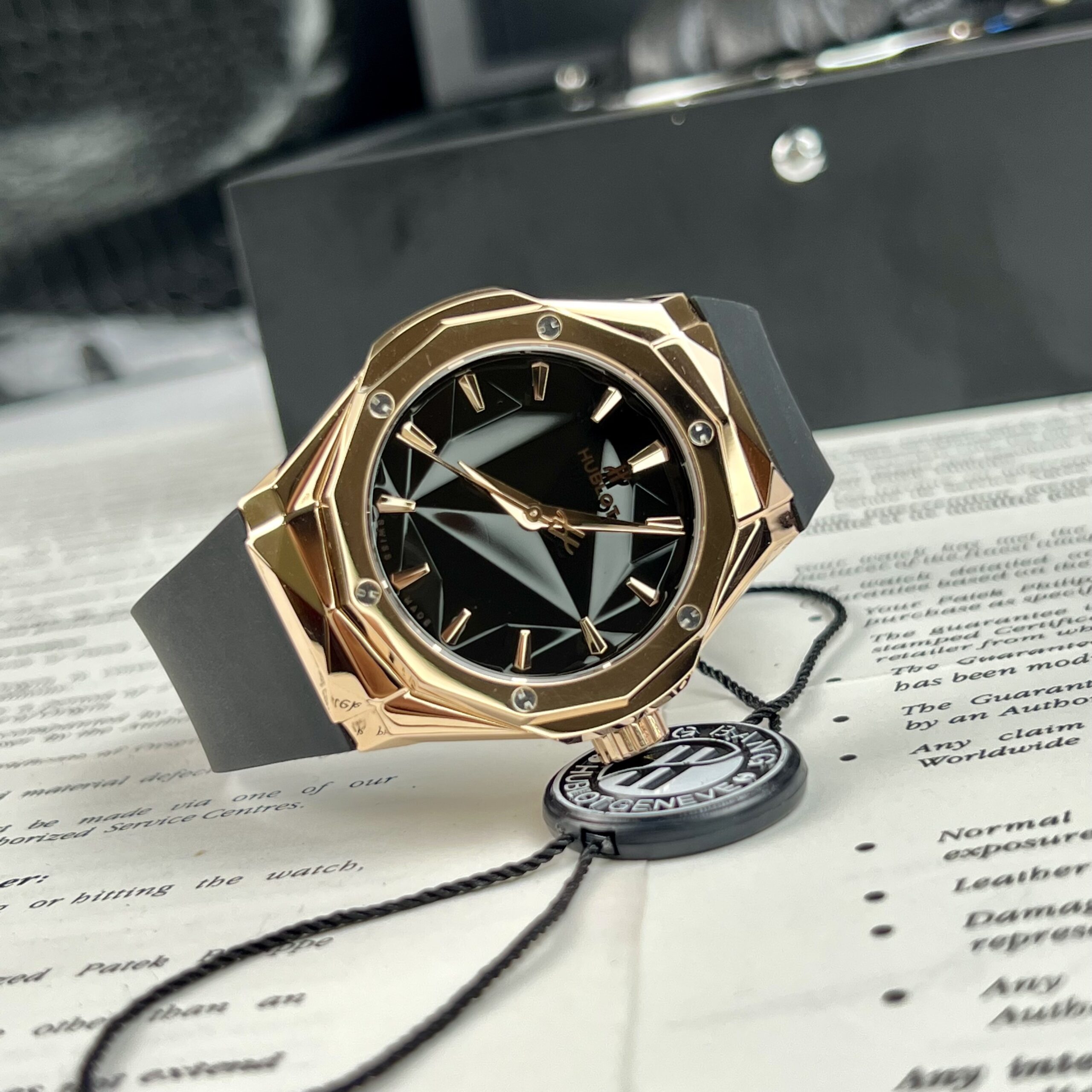 Hublot Rep 11 Watch Classic Fusion Orlinski King Gold Black Dial HB Factory 40mm - Elite Watch Atelier