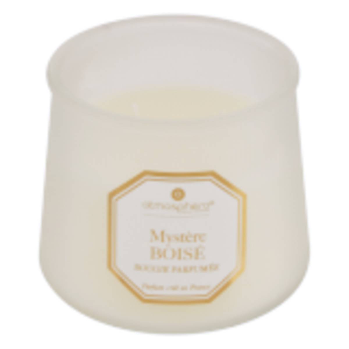 Scented Candle "Elisa" Peach - Tonka Bean - Vetiver, Transparent, 200g