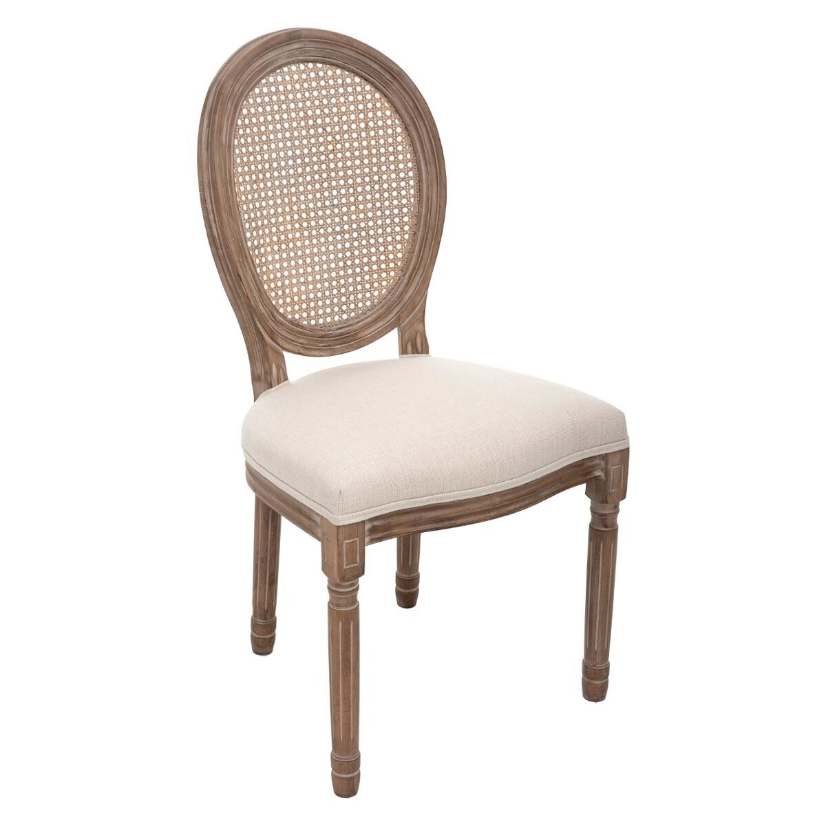 Chair "Cl&eacute;on", cane Beige