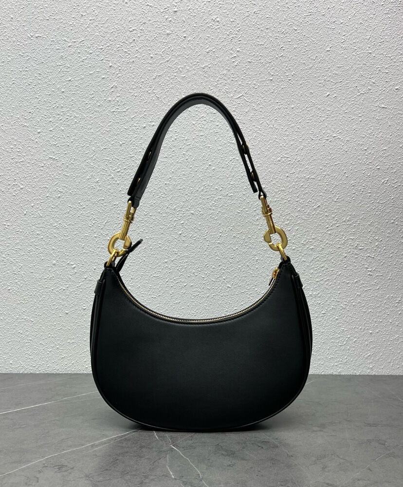 Celine Medium Ava Strap Bag In Smooth Calfskin Black1:1High-quality replica