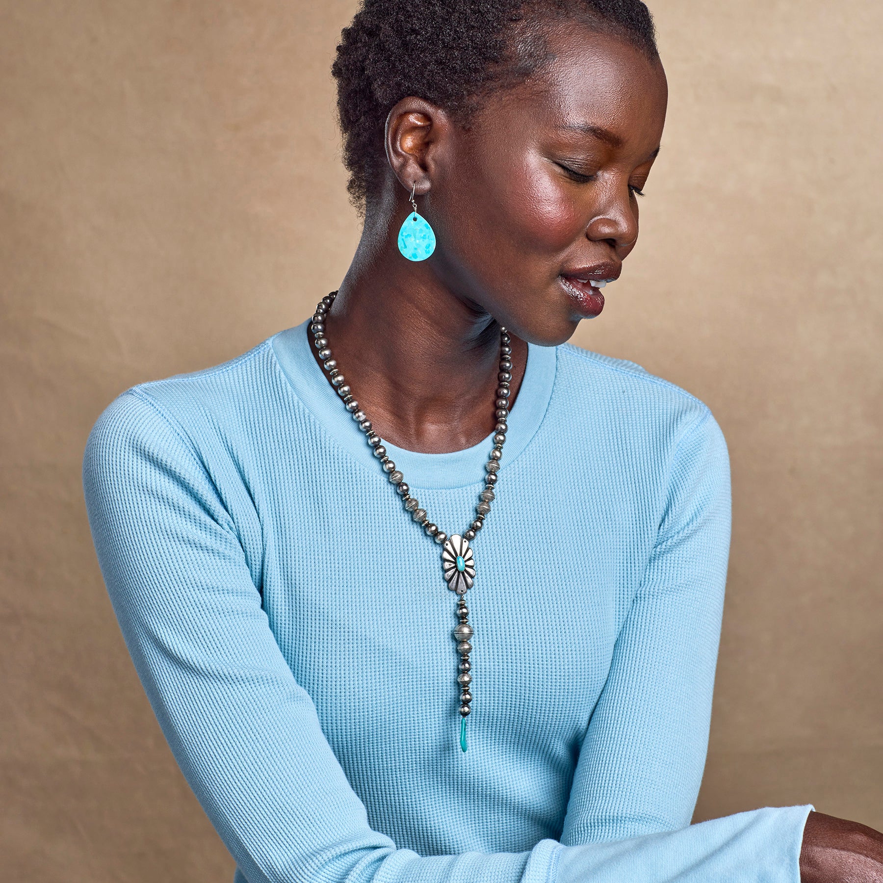 Aguila Silver Necklace - Sundance Clothing