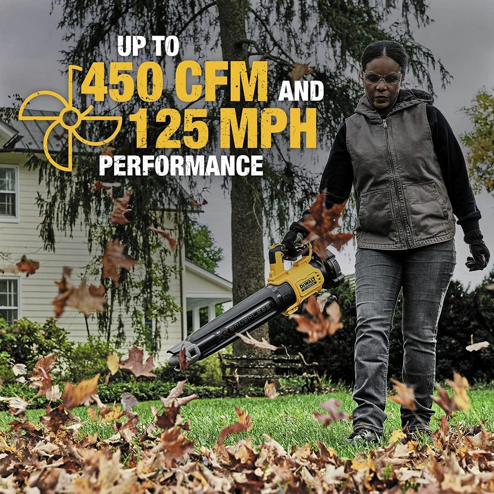 DEWALT 20V MAX XR Cordless Handheld Leaf Blower, 125-MPH 450-CFM - DCBL722B - Image 8 DEWALT 20V MAX XR Cordless Handheld Leaf Blower, 125-MPH 450-CFM - DCBL722B - Image 8