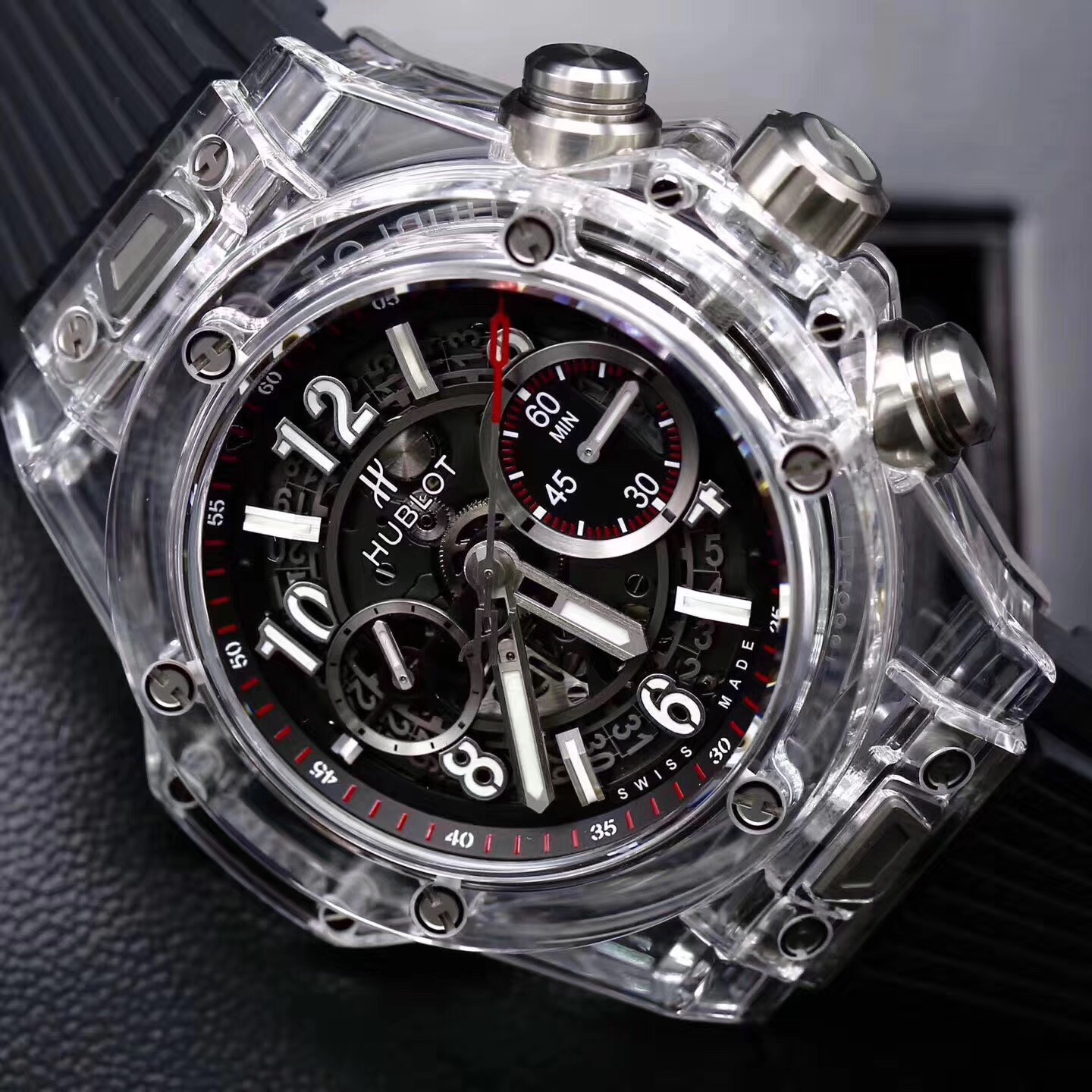 Hublot Big Bang Transparent Series 45mm(1:1 replica) - Top club